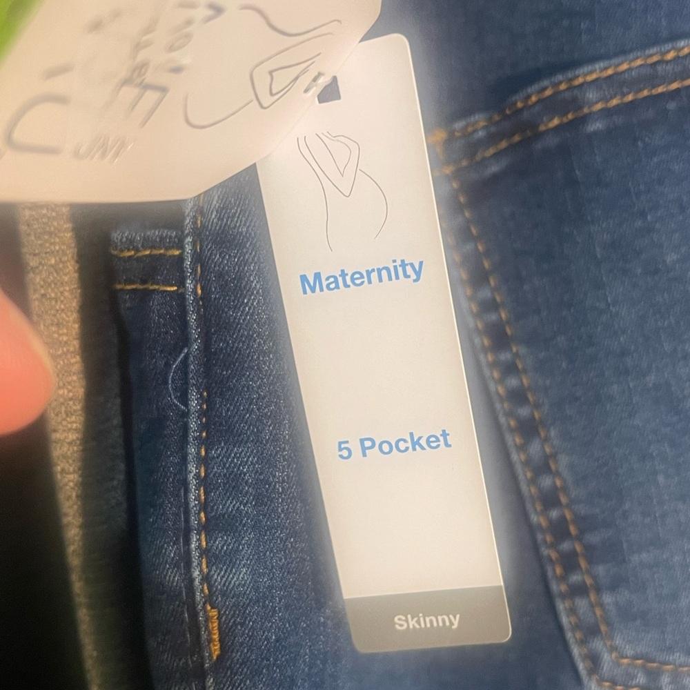 NWT Time & True 5 pocket skinny maternity jeans. Size 20 (XXL) - Picture 7 of 7